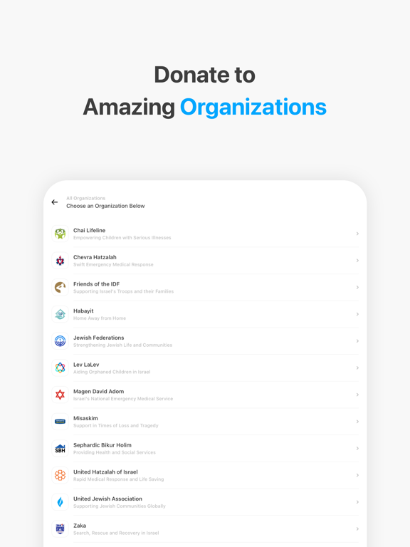 Am Hazak - Jewish Community iPad screenshot 7 - Lifestyle app