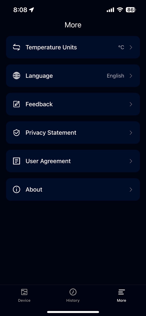 iPhone screenshot