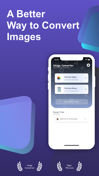 Image Converter: JPEG to PDF Screenshot
