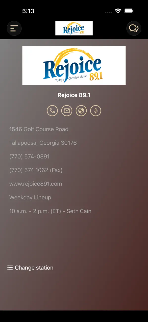 Screenshot #3 pour Rejoice 89.1