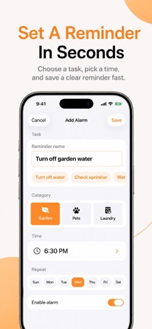 Forget-Me-Not Alarm Screenshot 5 of 7
