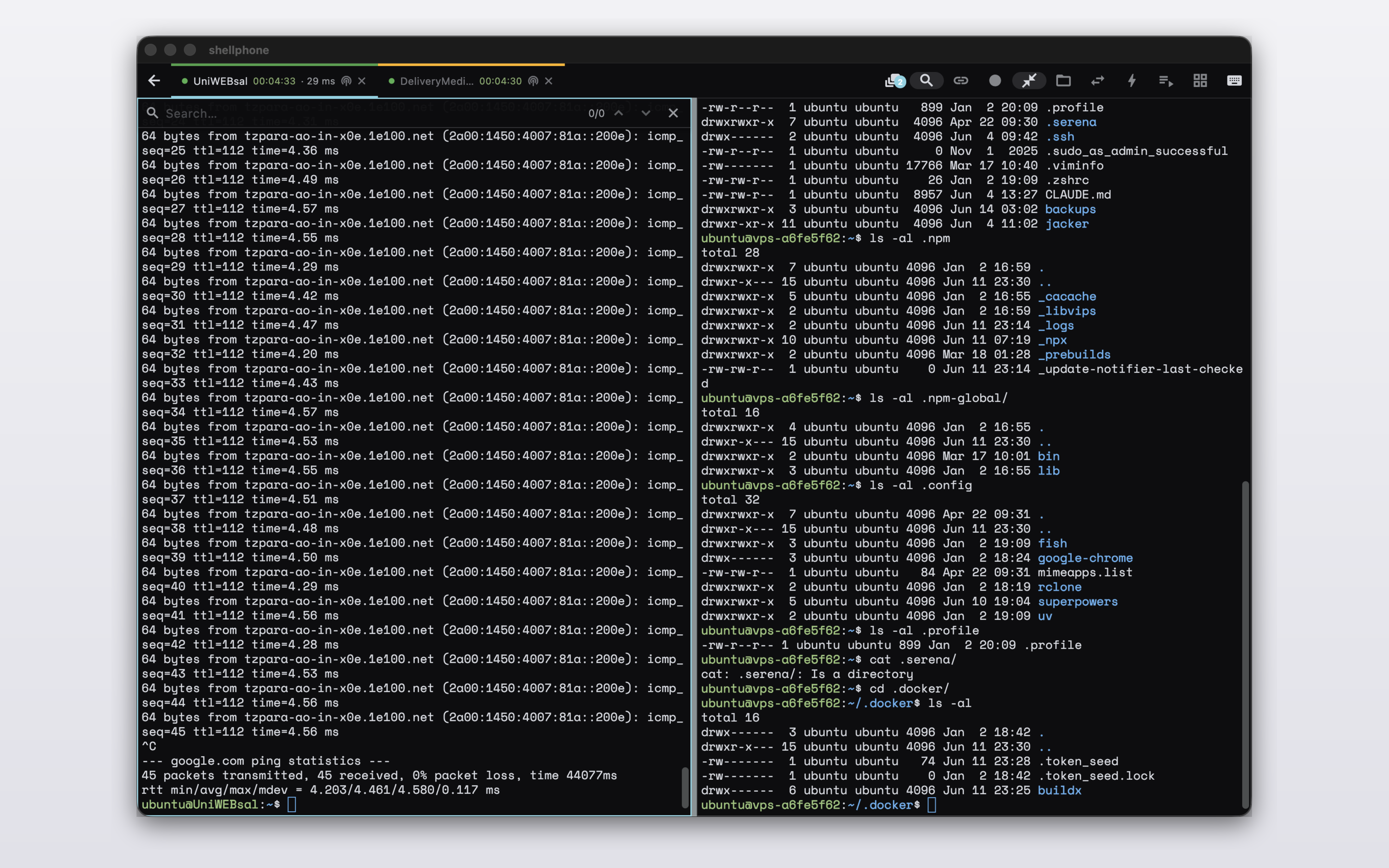 ShellPhone - SSH client screenshot 26