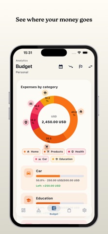 Daily Funds: Expense Tracker Screenshot 2 of 8