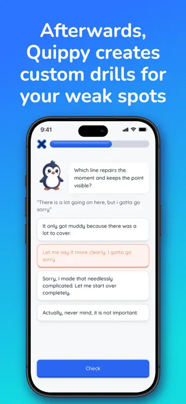Quippy: Social Skills screenshot 7 of 8