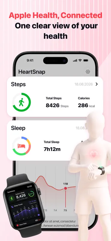 HeartSnap:Health Tracker screenshot 3 of 6