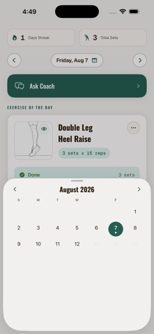 Propagate Running Injury Coach iPhone screenshot