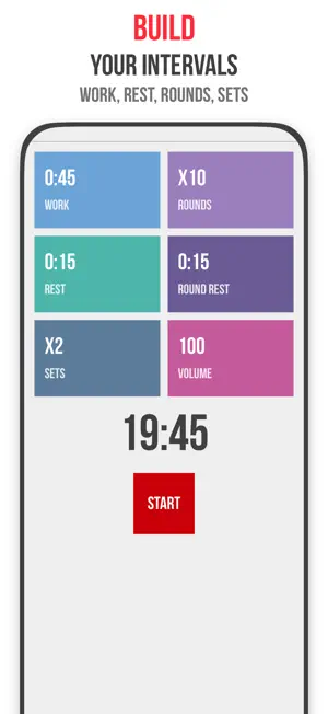 Interval Timer - OneTime screenshot 1