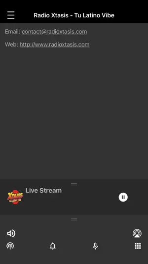 Radio Xtasis Tu Latino Vibe screenshot 3