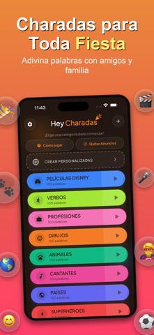 HeyCharadas: Adivina Palabras screenshot