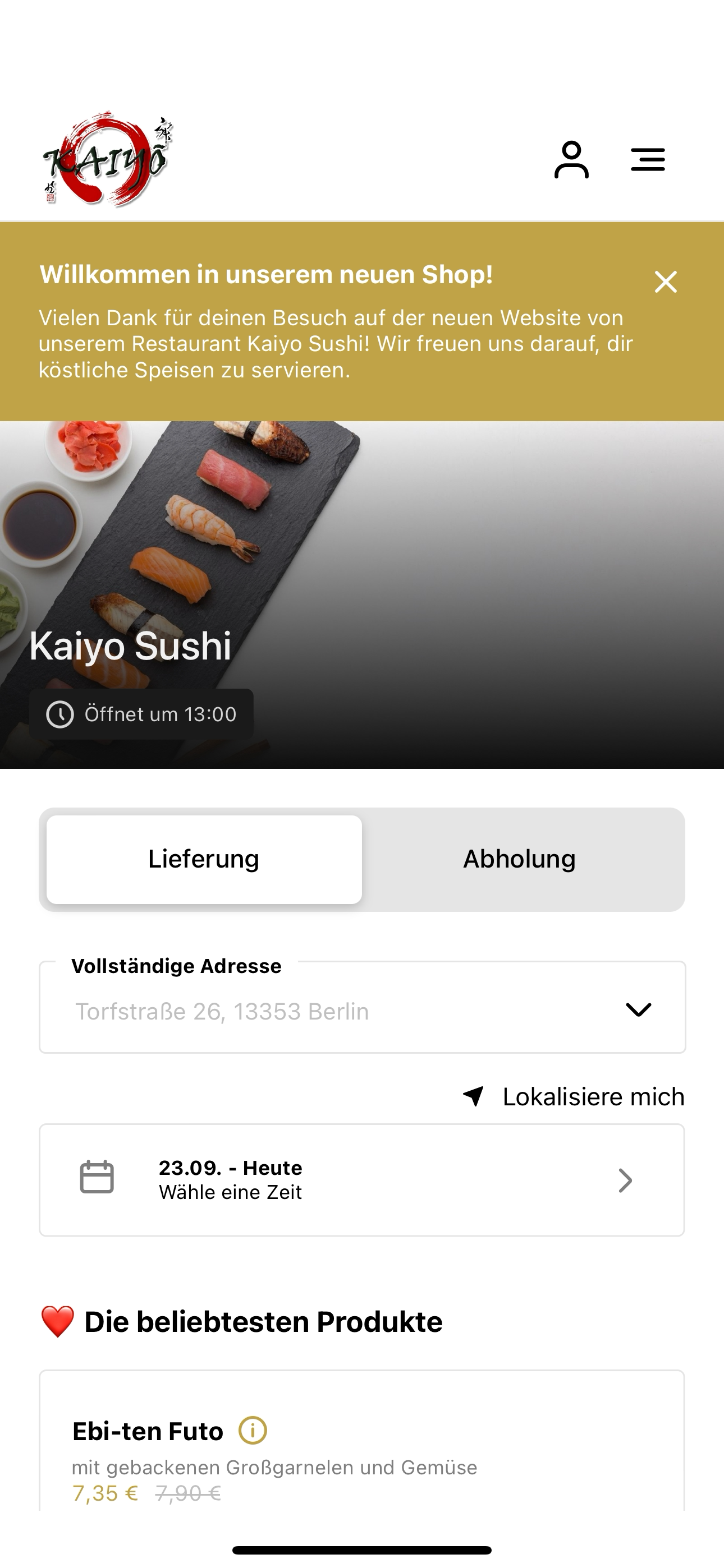 Kaiyo Sushi screenshot 3