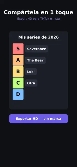 Tier List Maker — Rank It screenshot 3