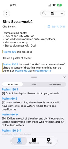 Nota Scriptura: Sermon Notes Screenshot 2 of 6