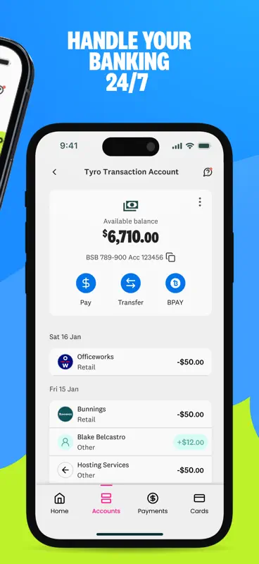 Tyro Bank screenshot 3 of 6