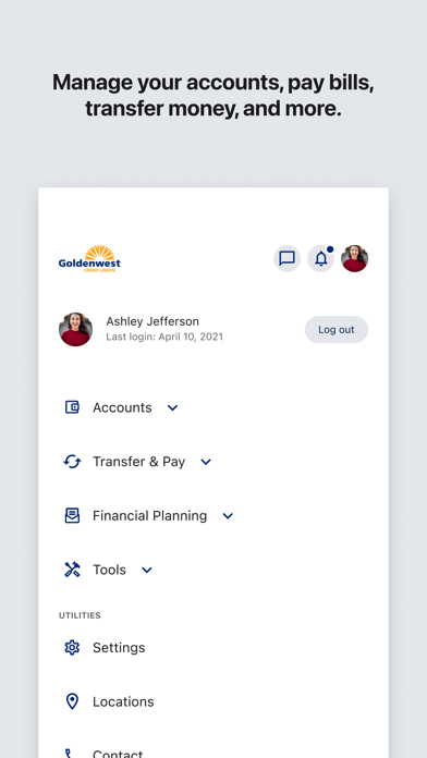 Goldenwest Mobile Banking screenshot 5