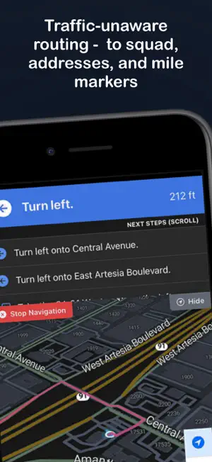 PatrolNav GPS screenshot 2
