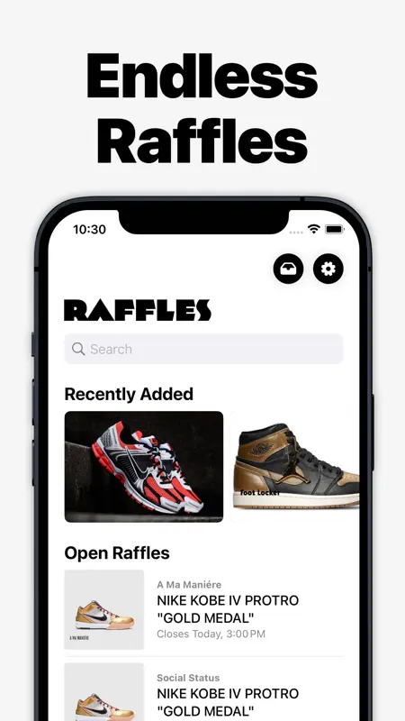 Next Drop – Sneaker Releases screenshot 3 of 6