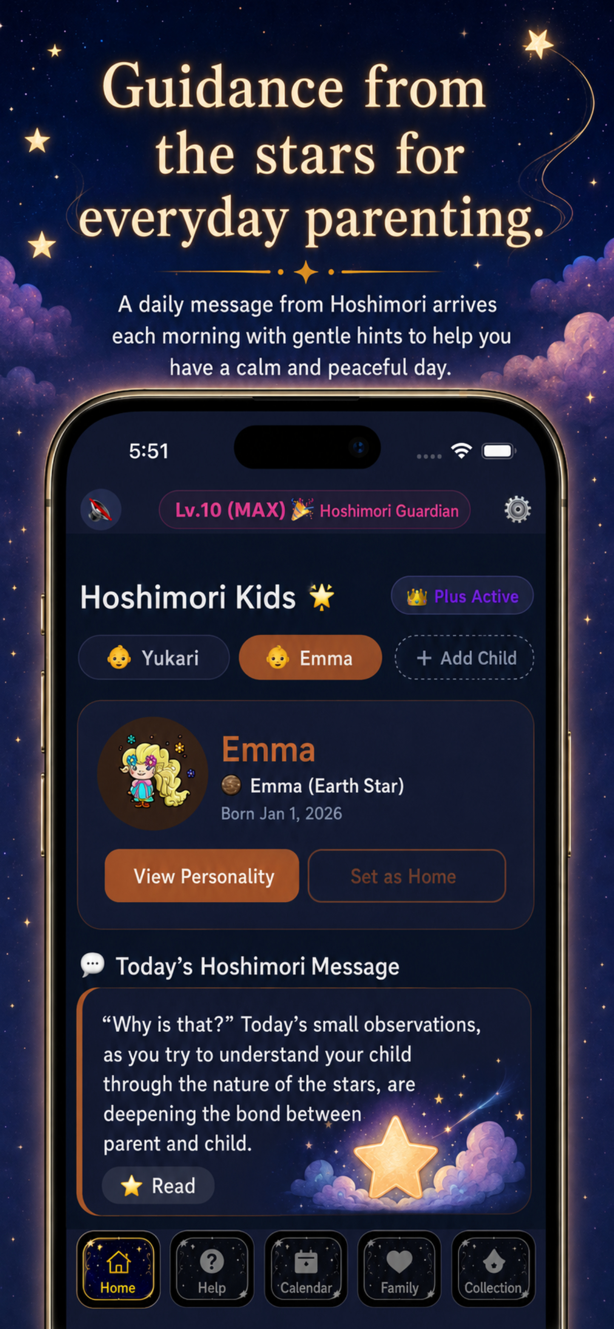 Hoshimori Kidz: Traits & Care screenshot 2