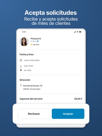 Webel - Servicios a domicilio iPad screenshot 9
