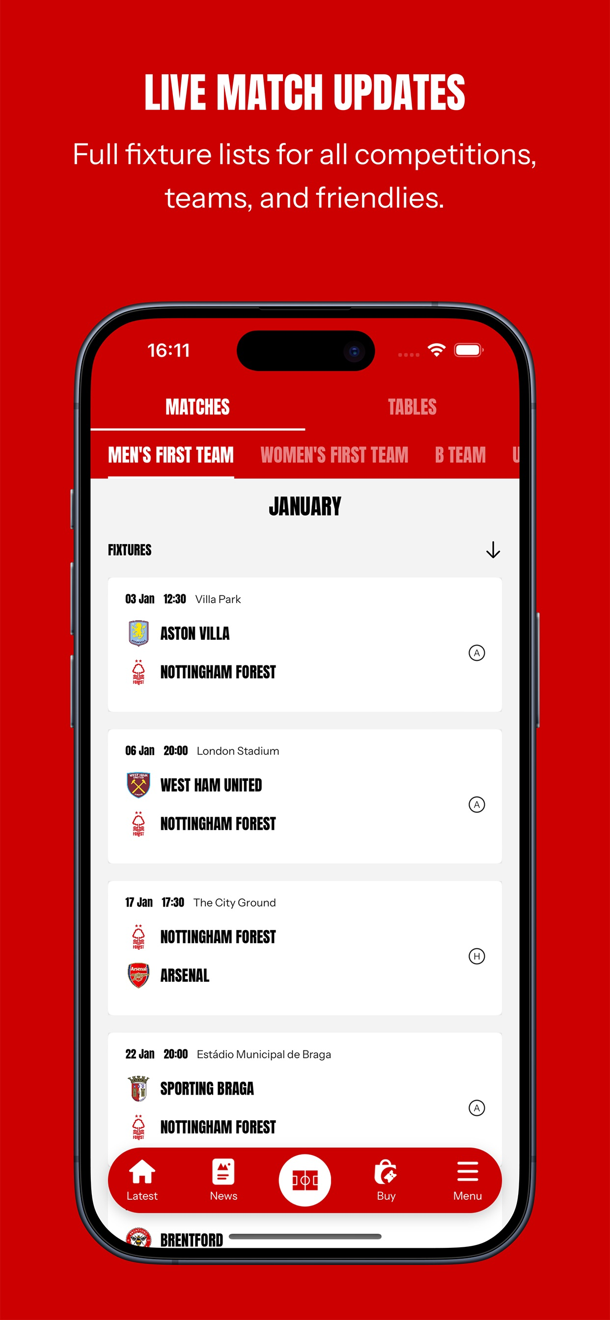 Nottingham Forest App screenshot 6