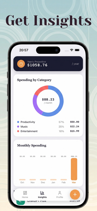 Subscription Tracker: Rewind Screenshot 4 of 4