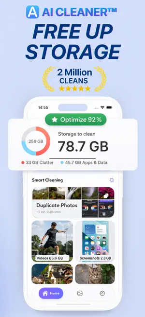 Clean up iPhone . screenshot 1