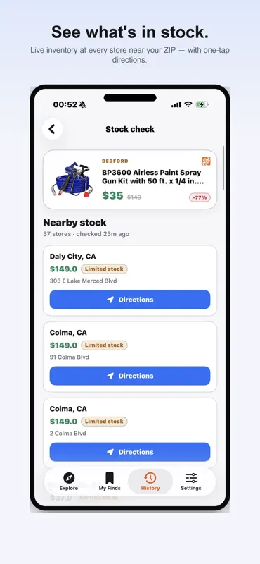 Drop: Clearance Finder screenshot 4 of 4