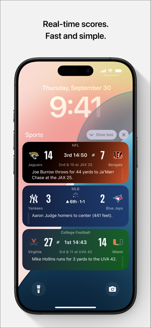 ‎Apple Sports Screenshot
