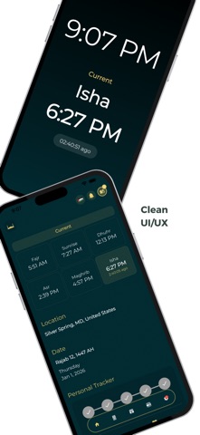Everyday Muslim: Adhan & Qibla iPhone screenshot 1