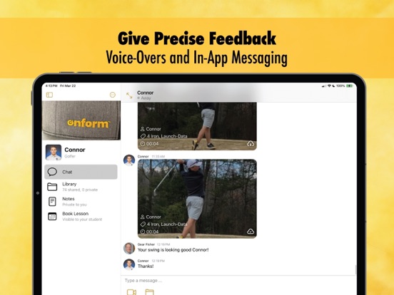 Onform: Video Analysis App iPad app afbeelding 6