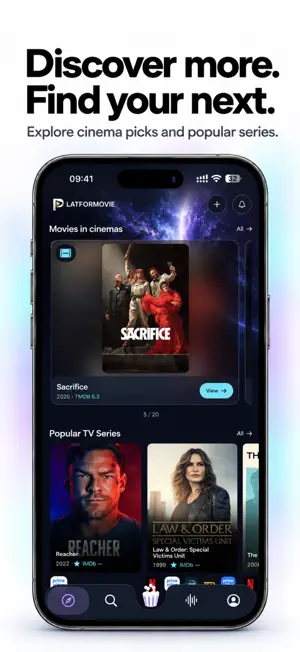 Platform: Movies & Tv Shows screenshot 1