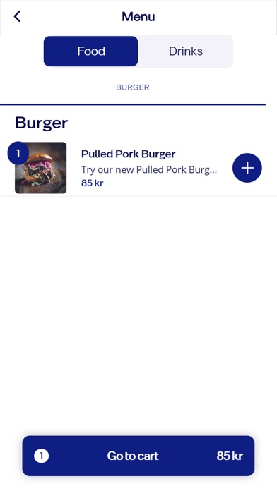 FoodNykredit Screenshot