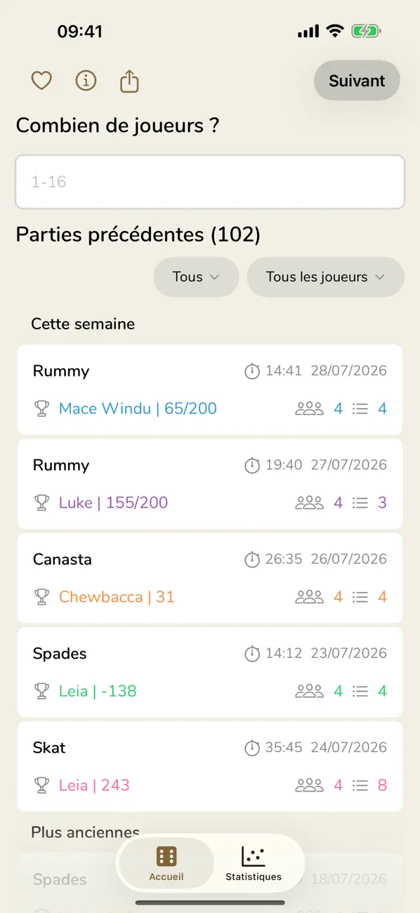 Screenshot #2 pour Compte Points
