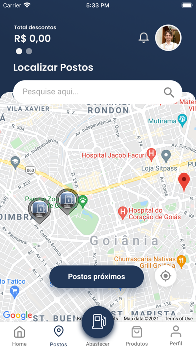 Posto Radar Screenshot