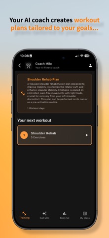 Coach Milo - AI Fitness Coach screenshot