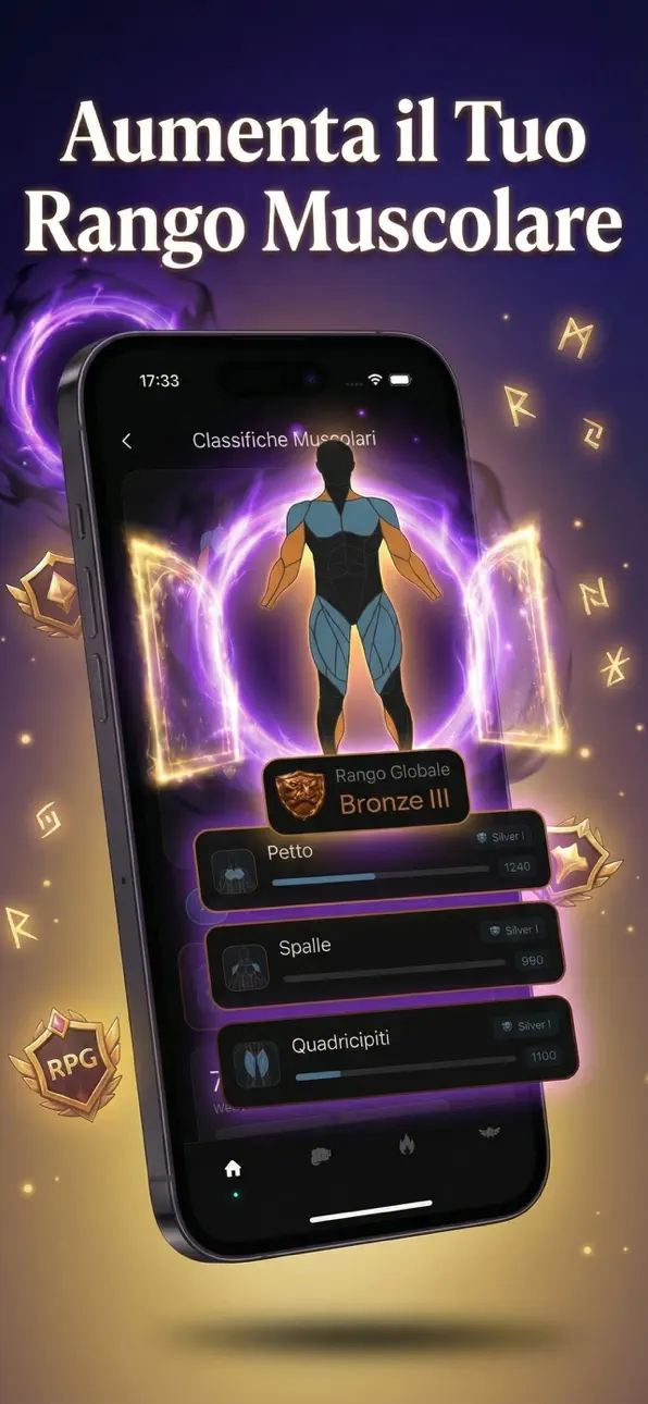 GymLevels: Ranked Gym Workouts iOS Mod IPA screenshot 4 - iOS app interface