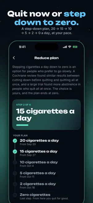 iQuit Smoking: Quit Plan screenshot 2