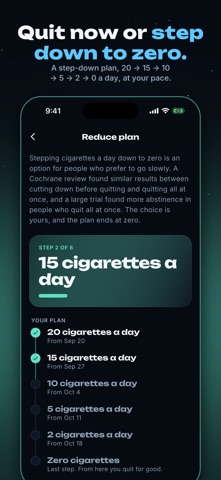 iQuit Smoking: Quit Plan Screenshot 2 of 8
