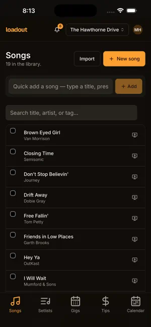 Loadout - Run Your Shows screenshot 2