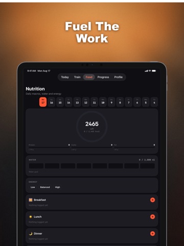 Sculpt: Gym Timer & Log iPad screenshot