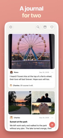Warmth: Partner App & Diary Screenshot 1 of 9