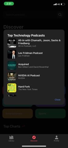 Listen Podcast: Offline Player screenshot