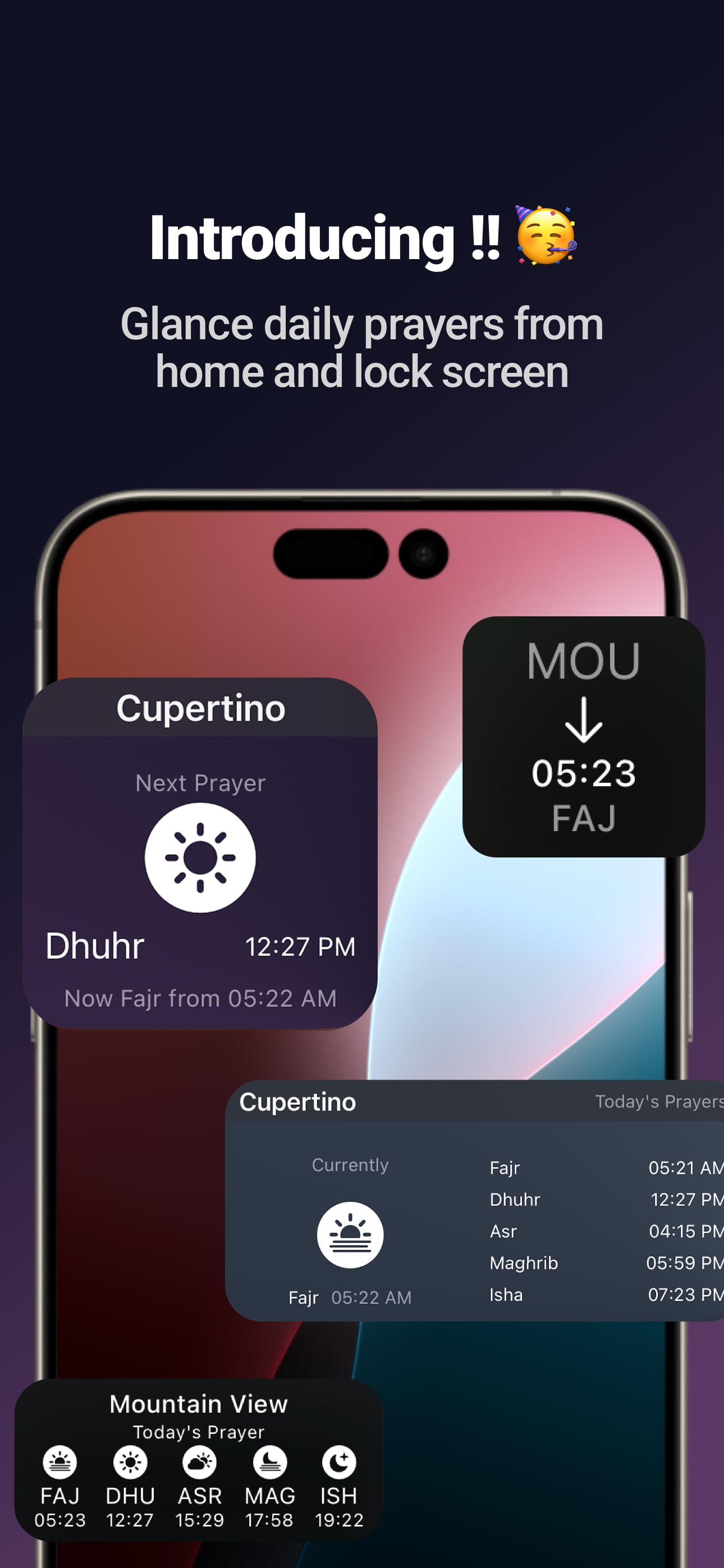 Adhan - Prayer Timings