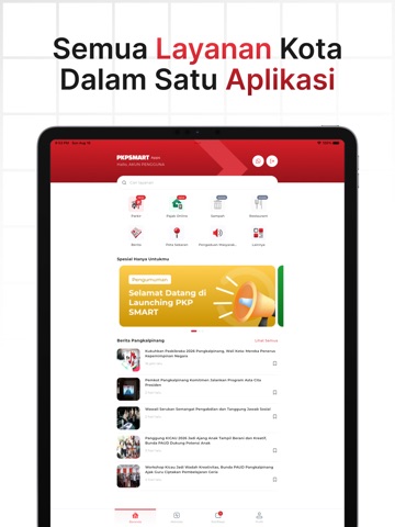 PKP SMART Pangkalpinang iPad screenshot 1