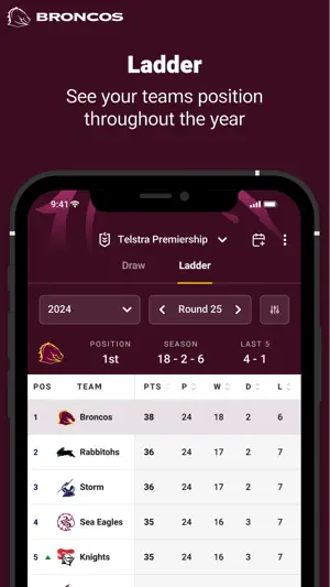 Brisbane Broncos screenshot 3