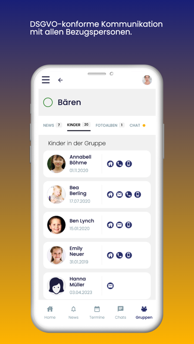 KigaRoo fürs Team Screenshot