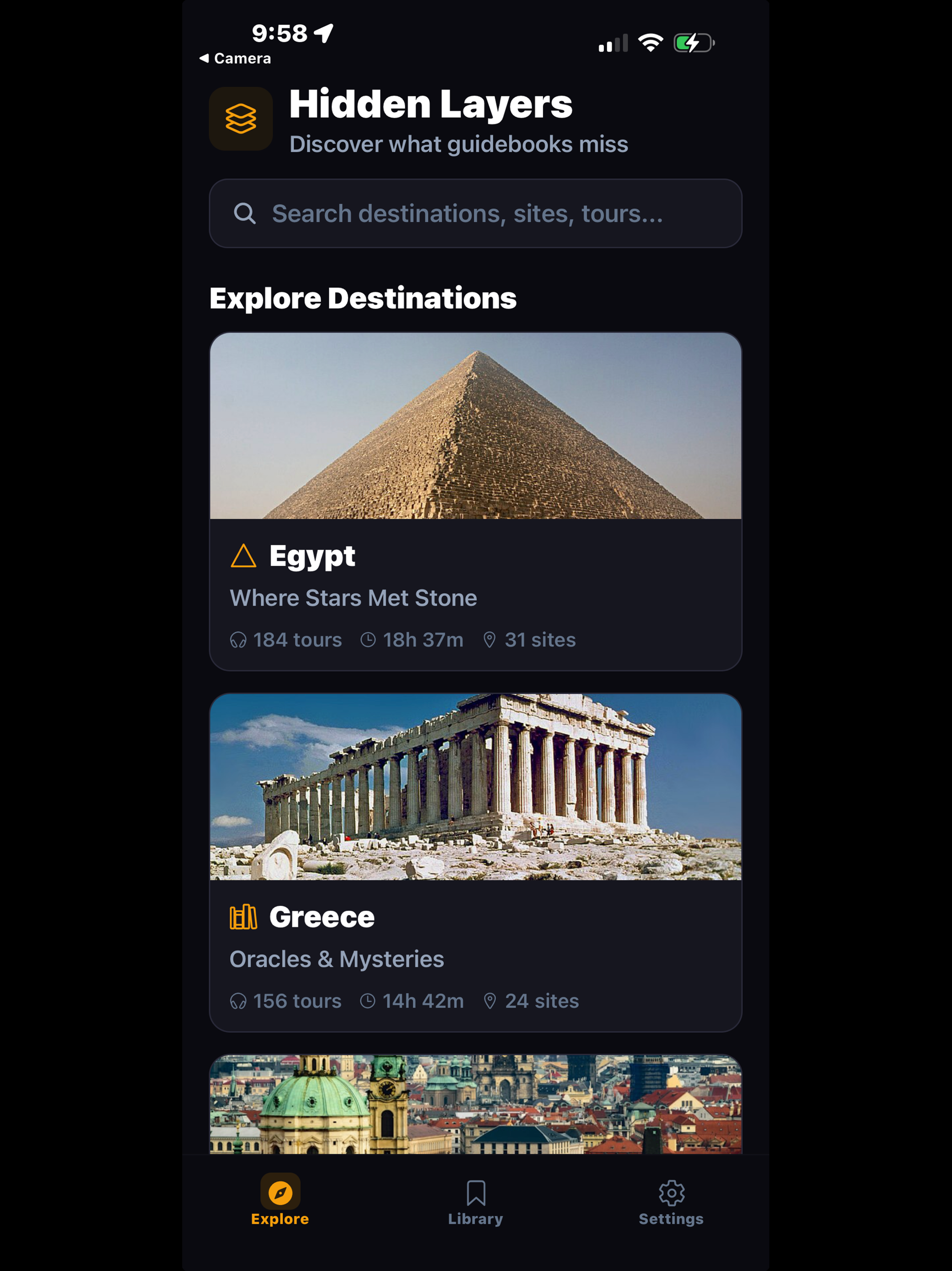 The Hidden Layers: Audio Tours