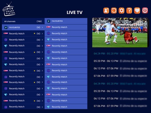 IPTV Smarter Player - ライブテレビのおすすめ画像4