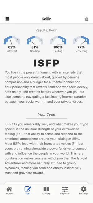 Pocket Personality screenshot 3