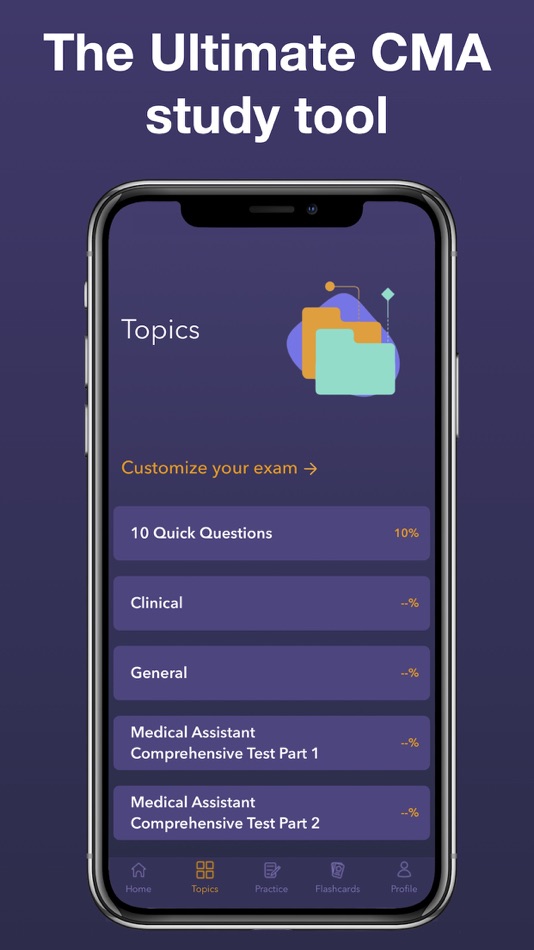 #1. AAMA CMA Exam Prep‬ 2025 (iOS) By: Get Exam