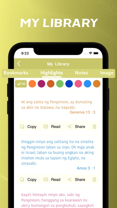 Tagalog Bible - offline Screenshot